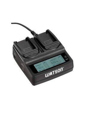 Watson Duo LCD Charger for L & M Series Rechargeable Batteries